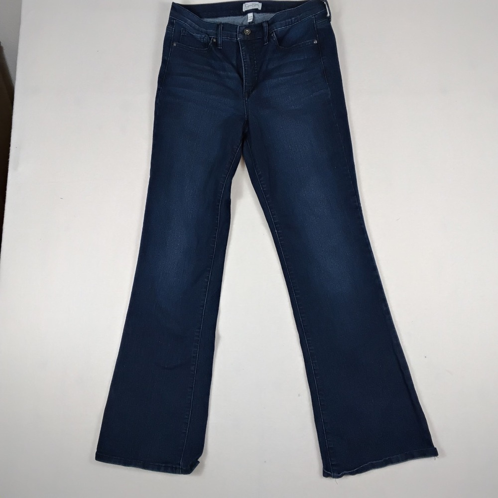 Jessica Simpson Dark Wash Bootcut Jeans Womens Size 8/29 Stretch Denim Blue